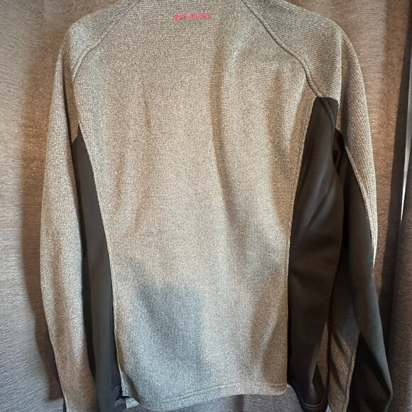 Womans Spider Jacket size XL, Black, great trimmed in hot pink - Picture 3 of 3